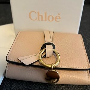 NWT Chloe Alphabet Wallet - Blush color